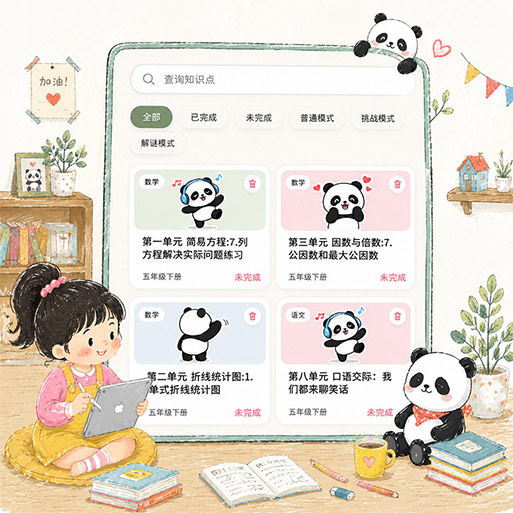 熊猫理解知识之间的联系